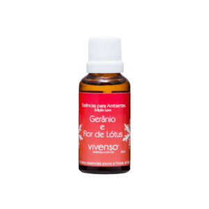 Essência Gerânio e Flor de Lótus