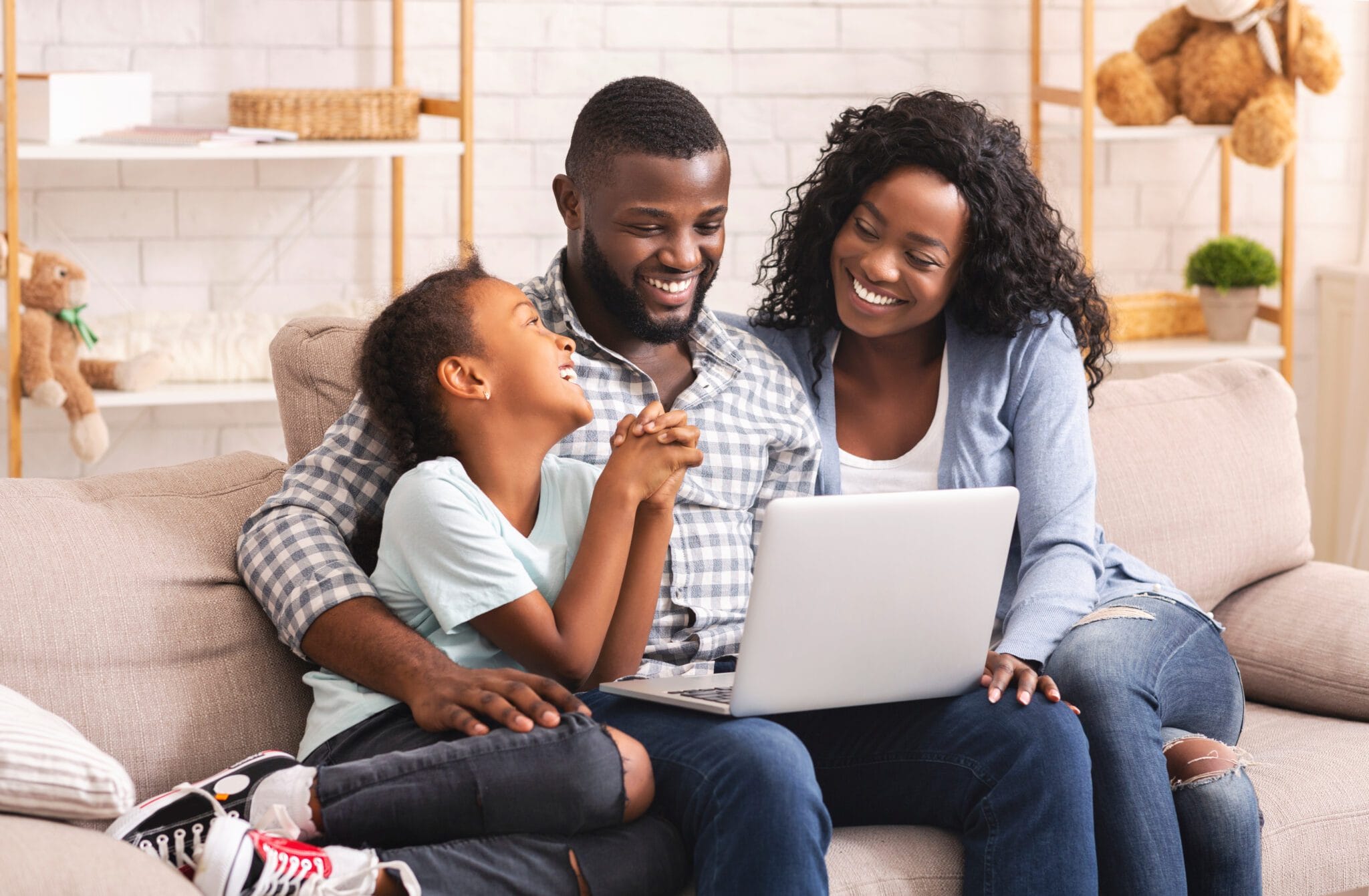 Família feliz